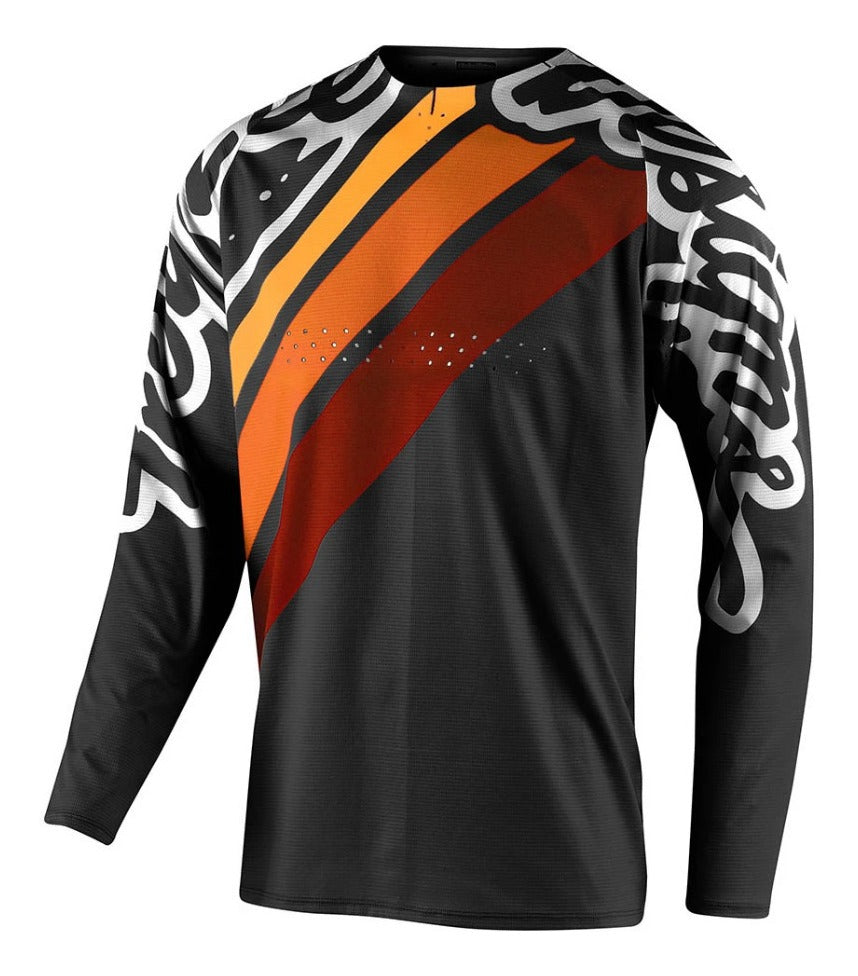 Jersey Troy Lee Designs Se Pro Moto Seca 2.0 Black / Burgundy